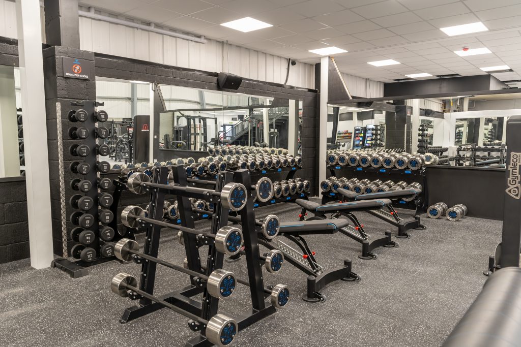 PHX Gym Witham weights for upper body workout
